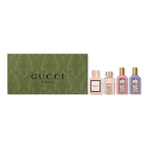 gucci 4 piece mini set|Gucci perfume discovery kit.